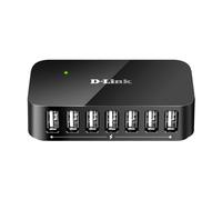 D-Link DUB-H7 USB 2.0 Type-B 480 Mbit/s Negro