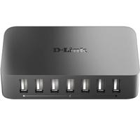 D-Link DUB-H7 USB 2.0 Type-B 480 Mbit/s Negro
