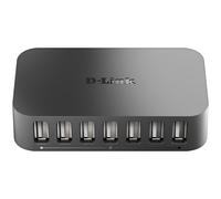 D-Link DUB-H7 USB 2.0 Type-B 480 Mbit/s Negro