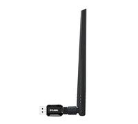 D-Link DWA-137 Adaptador USB WiFi, Doble Antena, Externa de Alta Ganancia 5 dBi Desmontable e Interna de 2 dBi, N300, Windows, MacOS y Linux.