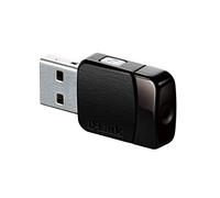 D-Link DWA-171 - Adaptador USB de Red WiFi AC600 (USB 2.0, Compatible Windows, Mac OS, Linux, botón WPS, encriptación WPA2) Negro