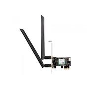 D-Link DWA-X582 Tarjeta PCIe Wi-Fi 6 3000 Mbps, Bluetooth 5.0, Antenas Desmontables, Alta Ganancia 5 dBi, WPA3, PCIe Low Profile, Windows