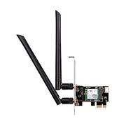 D-Link DWA-X582 Tarjeta PCIe Wi-Fi 6 3000 Mbps, Bluetooth 5.0, Antenas Desmontables, Alta Ganancia 5 dBi, WPA3, PCIe Low Profile, Windows