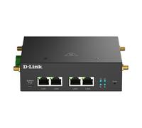 D-Link DWM-314-G Modem Router Industrial 5G VPN M2M, NR Robusto, Dual SIM, Gateway IoT, Monitoreo Remoto, SA, NSA, 4G LTE Cat 19, 4 Puertos GbE, Cliente OpenVPN/WireGuard, 9-36V CC