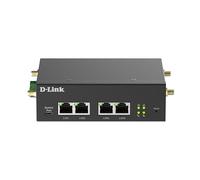 D-Link DWM-314-G Modem Router Industrial 5G VPN M2M, NR Robusto, Dual SIM, Gateway IoT, Monitoreo Remoto, SA, NSA, 4G LTE Cat 19, 4 Puertos GbE, Cliente OpenVPN/WireGuard, 9-36V CC