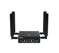 D-Link DWM-314-GP 5G M2M VPN PoE Router, Rugged Indutrial, 5G NR, IoT Gateway, Dual-SIM, monitoreo remoto, SA, NSA, 4G LTE Cat 19, 4 puertos GbE, 802.3at PoE+, OpenVPN/WireGuard Client, 48~57V DC