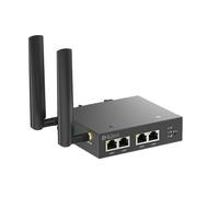 D-Link DWM-314-T 4G Multi-Connect Router Módem - Industrial LTE Cat.4, 150 Mbps Descarga, 4 Puertos Fast Ethernet, Seguridad VPN, Plug & Play, Gestión Remota, Montaje en Riel DIN/Pared