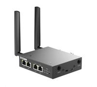 D-Link Router módem DWM-314-TP 4G LTE Cat.4 Industrial – 2x PoE+, 4 puertos, VPN, DIN-Rail