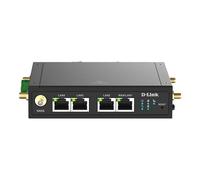 D-Link Router DWM-530-T/M 4G LTE WiFi 300 Mbps DIN-Rail Dual SIM Seguridad avanzada