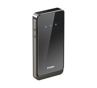 D-Link DWR-720 - Router móvil 3G para SIM de Datos (HSP MiFi 3G, WiFi N hasta 150 Mbps, WPS, batería 2000 mAh, WPA2, LED), Color Negro