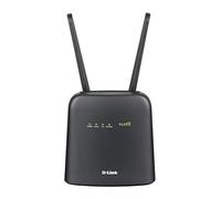 D-Link DWR-920 Router WiFi 4G/3G, ranura Mini SIM compatible cualquier operadora, WiFi N 300 Mbps, 2p LAN RJ-45 Gigabit (1p WAN opcional), Failover, tamaño compacto, antenas extraibles alta ganancia