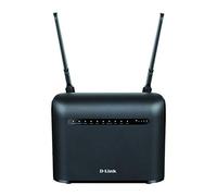 D-Link AC1200 router inalámbrico Gigabit Ethernet Doble banda (2,4 GHz / 5 GHz) 4G Negro