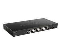 D-Link Dxs 1210-28t - Switch - Smart - 24 X 10gbasE-T + 4 X 25 Gigabit Sfp28 - An Rack Montierbar (dxS-1210-28t)
