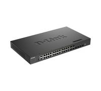 D-Link - DXS-3410-32XY switch Gestionado L3 Fast Ethernet (10/100) Negro