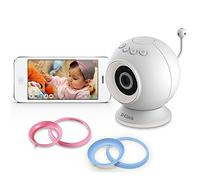 D-Link EyeOn Baby - Cámara de vigilancia Wi-Fi para bebé, con termómetro y nanas, visión nocturna, color blanco