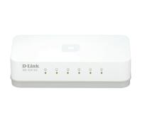 D-Link GO-SW-5E - Switch de red con 5 puertos 10/100 Mps, color blanco