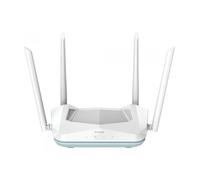 Router D-Link R15 EAGLE PRO AI AX1500, Wi-Fi 6 1500 Mbps, WiFi Mesh Inteligente, Optimizador tráfico, Roaming, Puertos Gigabit, Control Parental desde app, WPA3, Control Voz Alexa/Google