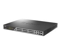 D-link Switch DSS-200GR Gestionado L2, 28 Puertos Gigabit Ethernet, 24 Puertos PoE (30W por puerto), Presupuesto PoE 370W