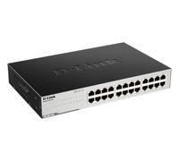 D-Link GO-SW-24G No administrado L2 Gigabit Ethernet (10/100/1000) 1U Negro