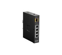 Switch D-Link DIS-100G-5PSW 5 Puertos/ RJ-45 Gigabit 10/100/1000 PoE SFP