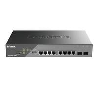 D-Link - DSS-200G-10MP/E switch Gestionado L2 Gigabit Ethernet (10/100/1000) Energía sobre Ethernet (PoE) 1U Gris
