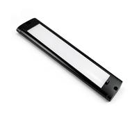 D-lite Luz LED 12V Interior para Autocaravana, Luz Cálida 3000K Regulable | IP44, Iluminación Bajo Armario para Caravana, Camper, Control por Gestos, Regleta LED 22CM Negro
