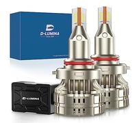 D-Lumina 9005 Bombilla lenticular LED Canbus 120W 20000LM Lámpara de Faro de automóvil Lenticular 6000K, 12V, -2 años de garantía, 2 Piezas