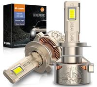 D-Lumina Bombilla LED H7 Canbus,150W 28000LM 6500K Chip CSP Súper Brillante,Bombillas LED H7 de Repuesto para Halógeno,IP68 Impermeable y Sistema de Refrigeración Avanzado,2 Piezas