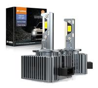 D-Lumina Bombillas LED D1S,120W 20000LM 6500K,Color Blanco Extremadamente Brillante para Faros de Coche, Antierror Canbus, Sustituye a Las Bombillas Xenon HID OEM Plug and Play,2 Piezas