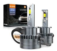 D-Lumina Bombillas LED D2S,120W 20000LM 6500K,Color Blanco Extremadamente Brillante para Faros de Coche, Antierror Canbus, Sustituye a Las Bombillas Xenon HID OEM Plug and Play,2 Piezas