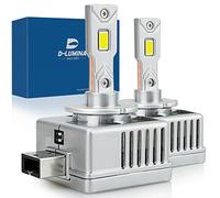 D-Lumina D1S LED a prueba de fallas para automóvil Bombillas LED 100% Canbus 90W 18000LM Reemplace OEM HID Xenon Bulbs Plug and Play - 2 lámparas