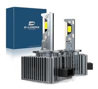 D-Lumina D1S LED Bombillas LED para Automóvil a Prueba de Errores 100% Canbus 120W 20000LM Reemplace las Bombillas de Xenón HID OEM Plug and Play - - 2 años de Garantía (Paquete de 2)
