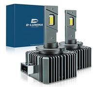 D-Lumina D1S LED Bombillas LED Para Automóvil a Prueba de Errores 100% Canbus 90W 18000LM 4300K Reemplace las Bombillas de Xenón HID OEM Plug and Play - - 2 Años de Garantía (Paquete de 2)