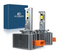 D-Lumina D3S LED Bombillas LED para Automóvil a Prueba de Errores 100% Canbus 120W 20000LM Reemplace las Bombillas de Xenón HID OEM Plug and Play - - 2 años de Garantía (Paquete de 2)