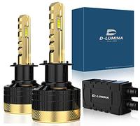 D-Lumina H1 Bombilla LED para Faros Delanteros Canbus sin Errores 130 W 26000 LM 6500 K Super Brillante, Kit de conversión de Faros para Luces de Coche, 2 años de garantía, 2 Piezas