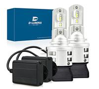 D-Lumina H15 Bombilla LED para Faros Delanteros Canbus sin Errores 50 W + 10 W decodificador LED Adicional de 10W LM Bombilla de conversión de Luces de Coche 6500 K - 2 años de garantía, Paquete de 2