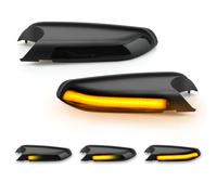 D-Lumina Luces LED dinámicas de señal de giro para espejo lateral, señales de giro secuenciales, compatibles con Volkswagen Polo mk4 FL Volkswagen Vento Skoda Octavia