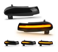 D-Lumina Luces LED dinámicas de señal de giro para espejo lateral, señales de giro secuenciales, compatibles con Mercedes Ben-z SLK-Klasse R171 W171, SL-Klasse R230 W230