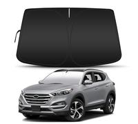 D-Lumina Parasol Coche Delantero para Accesorios Nuevo Hyundai Tucson 2015-2018, Parasol para Parabrisas Delantero, Protector de Parabrisas de Coche contra los Rayos UV, Plegable y Portátil