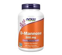 Now Foods D-Manosa 500 mg - 240 Cápsulas Vegetales
