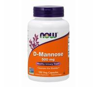 D-Mannosa Soporte Urinario 500 Mg 120 Cápsulas Veganas De Now Foods