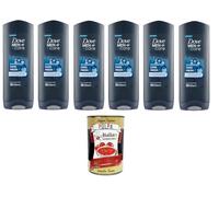 D. Men+Care Invigorating Cool Fresh Body, Face & Hair Wash 6 x 250 ml+ Polpa Italian Gourmet 400 g
