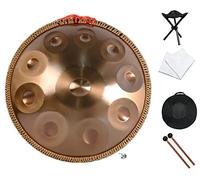 D Minor - Juego de percusión de tambor de lengua de acero de 22 notas, perfecto para yoga/meditación, incluye bolsa, mazos, soporte, tela, relájate y relájate con experiencia musical Zen Education