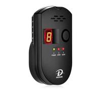 D MODUN Detector de Gas, Gas Natural/LPG/Detector fugas gas Carbón, Monitor de gas con Alarma Sonora y Pantalla Digital LED, Alarma de gas Metano Propano Butano Inicio, adecuado para Cocina, RV,Garaje