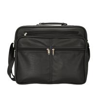 D&N Bags & More Flugumhänger - Bolso bandolera 39 cm (schwarz)