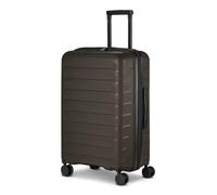 D & N Check-in Maleta para hombre y mujer | Trolley grande XL 48 x 29 x 75 cm de alta calidad de polipropileno ligero | Extensible y candado TSA, serie Toronto, Mocha Brown, M, Equipaje duro