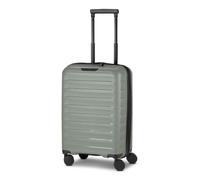 d & n Toronto 4 ruedas Maleta de cabina S 54 cm Con asa expansible verde