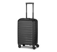 d & n Toronto 4 ruedas Maleta de cabina S 54 cm Con asa expansible negro