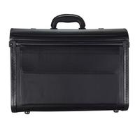 d&n Maletín de viaje para piloto 46 cm negro