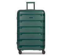 d&n South Dakota 4 ruedas Carrito L 76 cm con pliegue de expansión aceituna